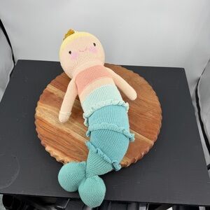 Cuddle + Kind Skye Mermaid Doll- Large 20” blonde hair